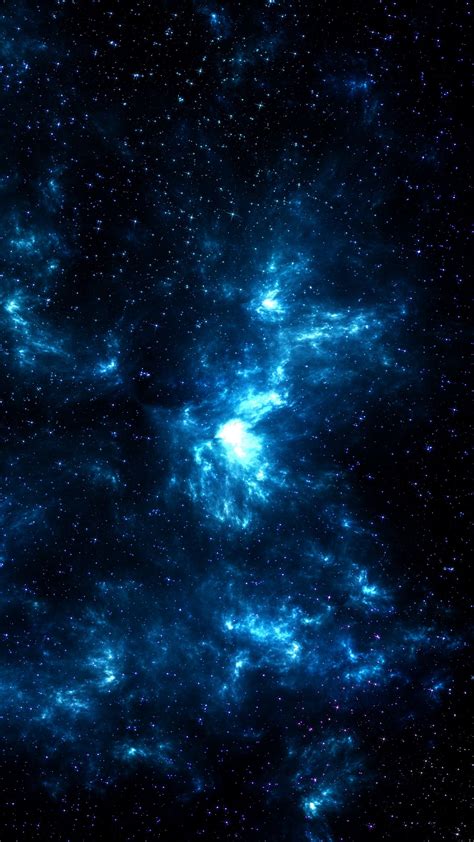 Hd blue nebula by nanatrex on deviantart – Artofit