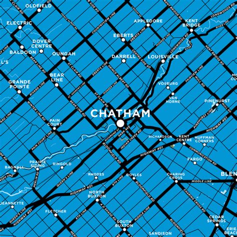 Chatham-Kent Map Print – Jelly Brothers