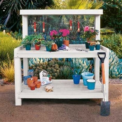 Wood Pallet Potting Benches Pallet Ideas