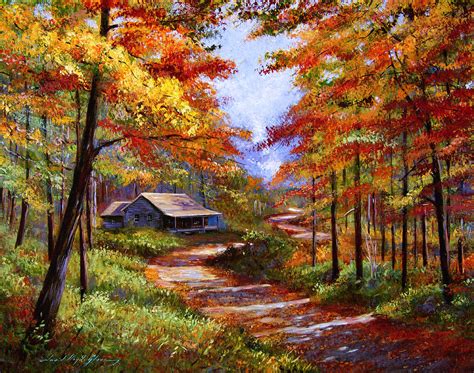 Fall Scenery Painting at PaintingValley.com | Explore collection of ...