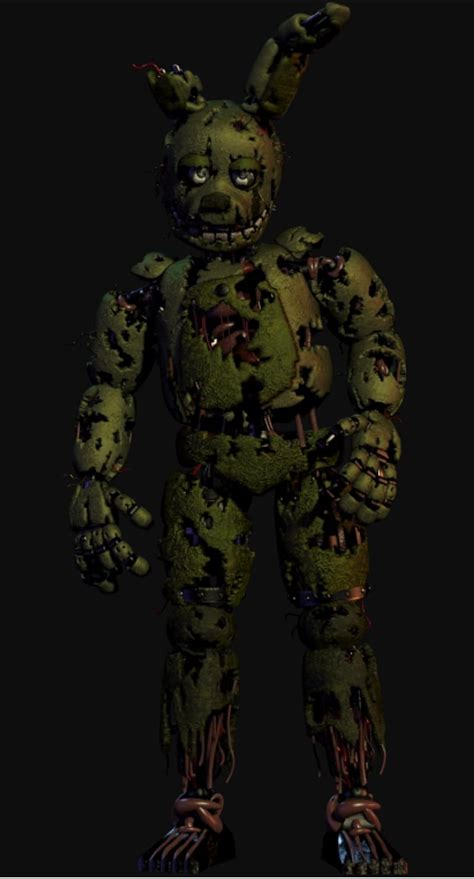 Springtrap Fnaf 3 Render by demianak.bond