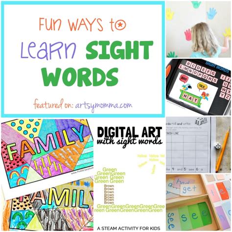 Effective Sight Word Activities for Preschoolers - Artsy Momma