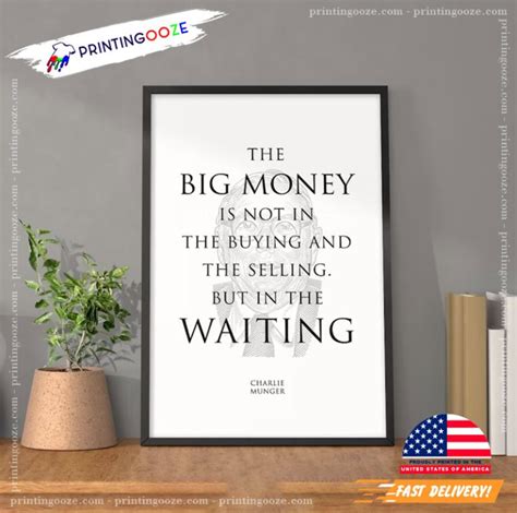 Charles Munger Quotes By Charlie Munger Poster - Printing Ooze