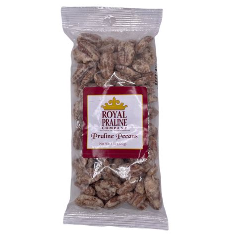 Praline Pecans Bag - 8oz Gift Box - Royal Praline Company