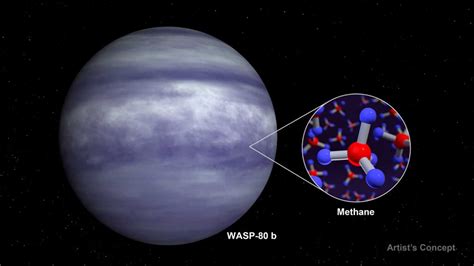 Webb identified methane and water vapor in exoplanets' atmosphere