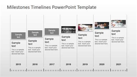 Milestones Timeline PowerPoint Template - SlideModel