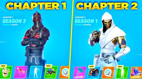 Fortnite Chapter 2 Season 1 Battle Pass Skins