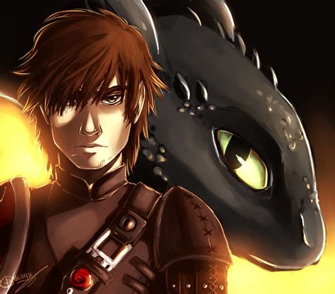 HTTYD - Hiccup and Toothless by Dunklayth on DeviantArt