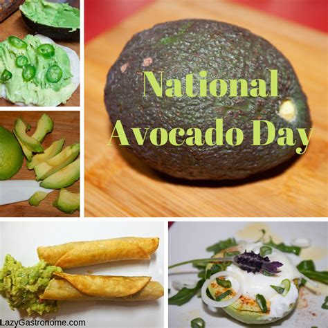 avocado National Avocado Day Fruits and VegetablesThe Lazy Gastronome