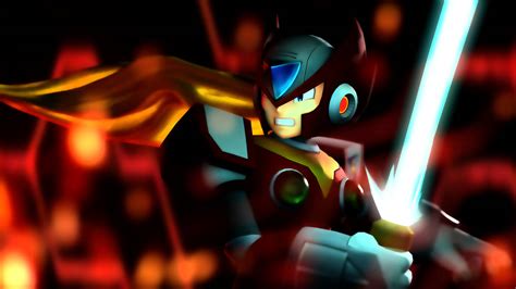 3D Render: Zero (Mega Man X) by MegaMario2001 on DeviantArt