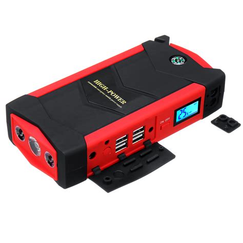 82800mAh Car Jump Starter 4USB Jump Starter Battery Pack Boaster Power ...