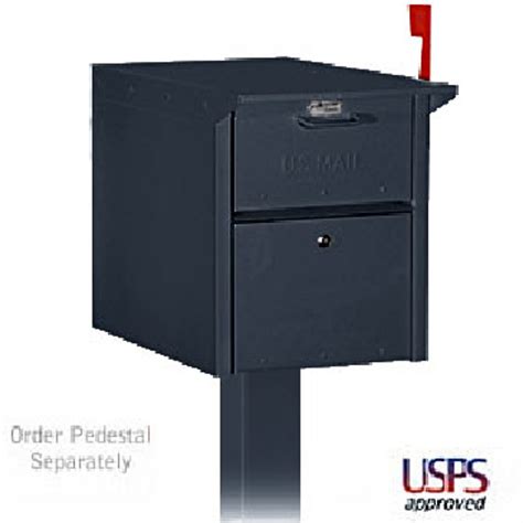 Large Locking Roadside Residential Mailbox - Column Locking Mailboxes