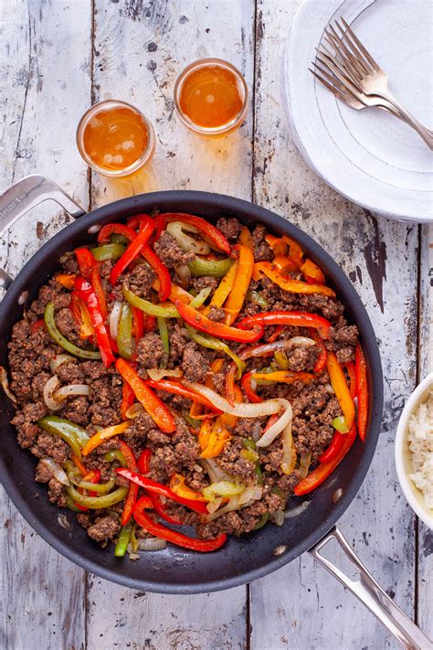 Fajitas Recipe with Ground Beef for Easy Weeknight Dinner - Eating Richly