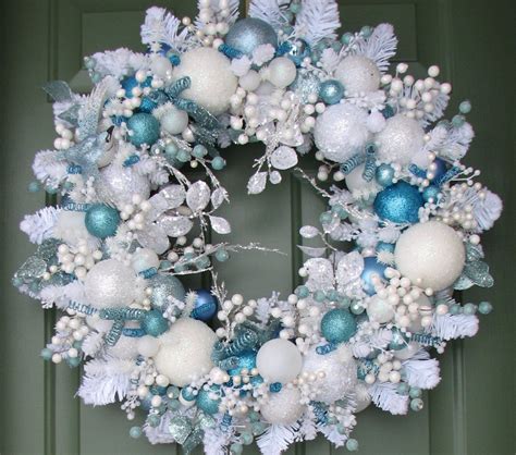 10+ Blue And White Christmas Wreath