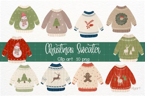 Christmas Sweater Clip art