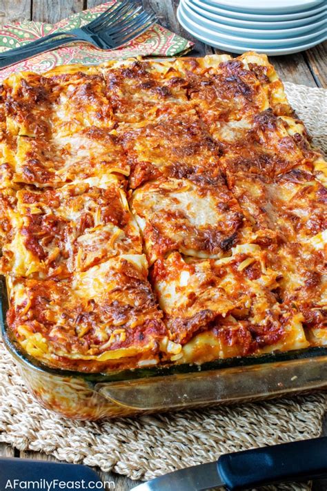 Lasagna Bolognese - A Family Feast®