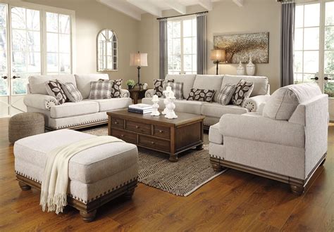 Harleson Wheat Living Room Set from Ashley | Coleman Furniture