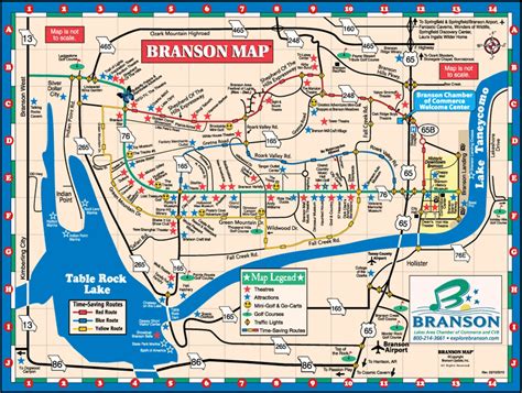 Map of Branson, MO | local exploration. | Pinterest