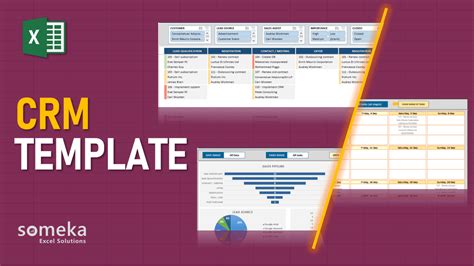 Excel CRM Template for Customer Relationship Management