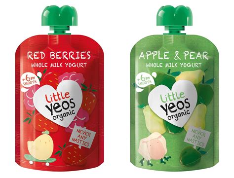 yeo valley baby yogurt pouches - Loris Halstead