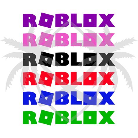 Roblox Logo Color