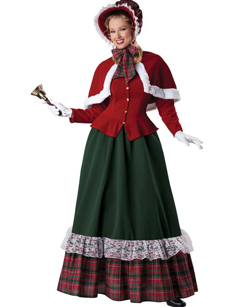 Yuletide Lady Victorian Carol Singer Womens Christmas Costume | eBay