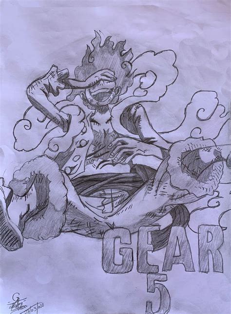 Fanart Luffy GEAR5! (One Piece) | Fan art, Artwork, Art