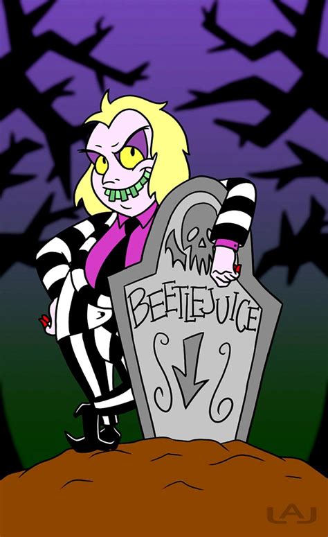 Beetlejuice Cartoon Wallpaper