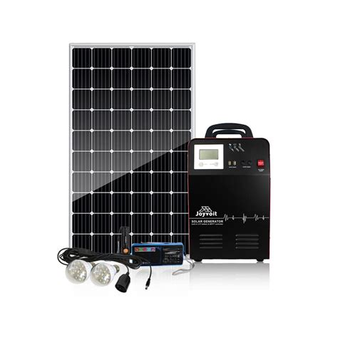 Portable 1KW Solar Generator with a built-in LiFePO4 Battery