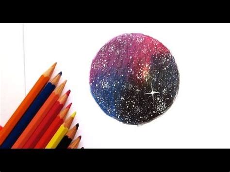 Galaxy Drawing Easy Pencil