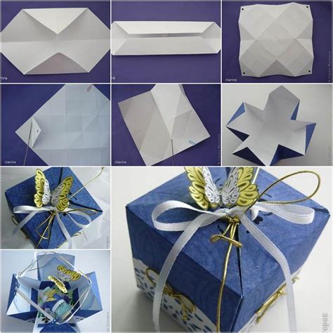 DIY Pretty Origami Gift Box