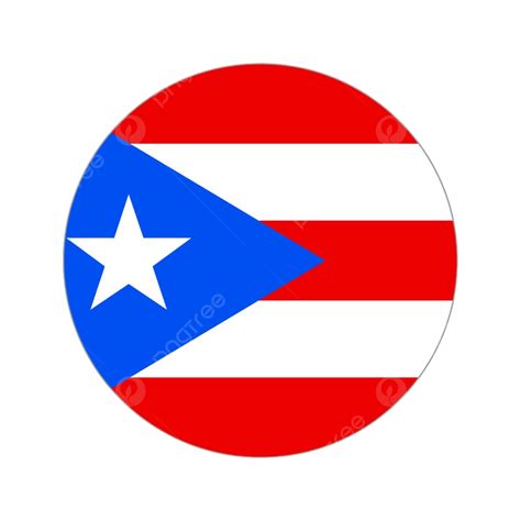 Puerto Rico Flag Clipart Transparent Background, Circular World Flag ...