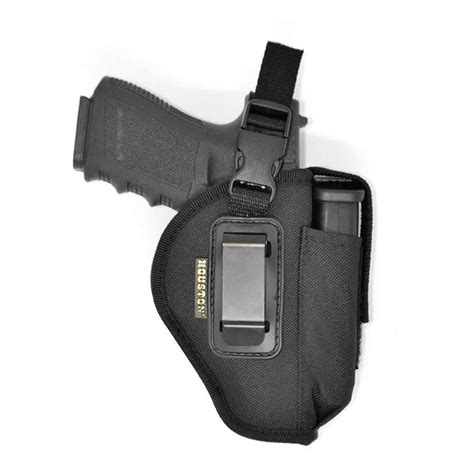 IN&OUT Holster with Mag Pouch and Snap – Houston Gun Holsters, LLC