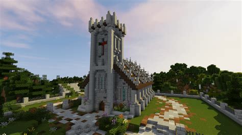 Minecraft Medieval Church