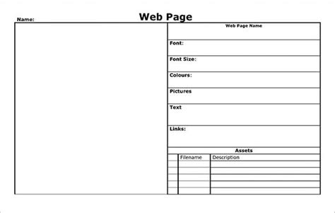 7+ Website StoryBoard Templates - DOC, PDF