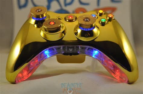 Xbox 360 Custom Controller Full Set of LED Bullet by DeadEyeModz