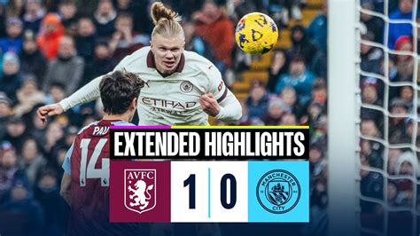 EXTENDED HIGHLIGHTS, Aston Villa 1-0 Man City🔽 Conheça a emoção das ...