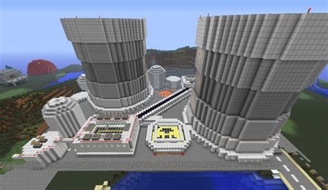 Nuclear Power Plant Minecraft Map