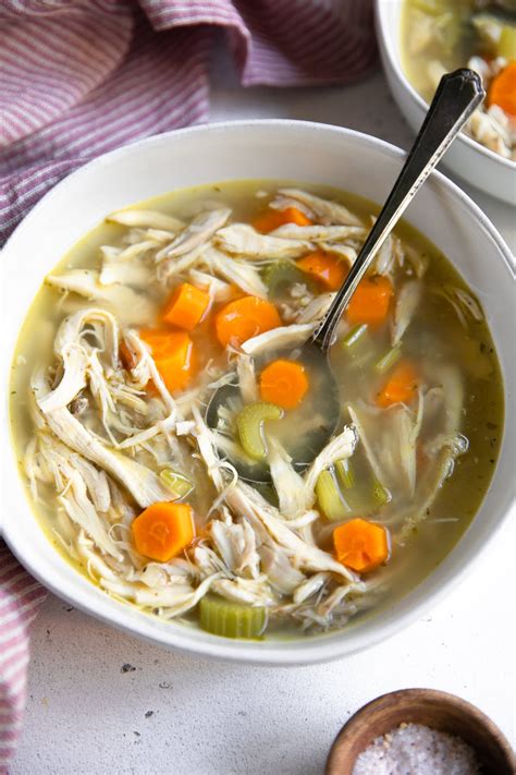 The Best Chicken Soup Recipe - The Forked Spoon