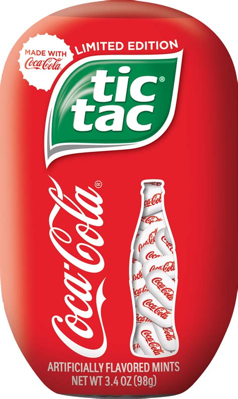 Tic Tac Fridge Coca Cola Bottle Pack Coke Flavored Candy Mints