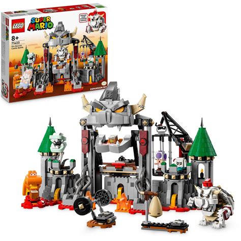 LEGO Super Mario Dry Bowser Castle Battle Expansion Set 71423 Toys ...