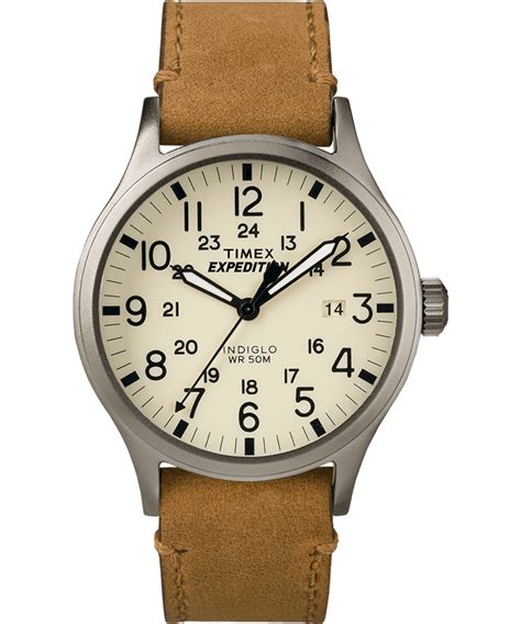 Expedition Scout 40mm Leather Watch | Timex