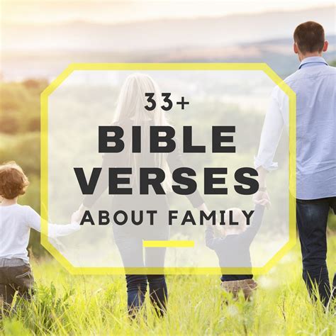 33+ Bible Verses About Family - Bible Scriptures About Family & Love