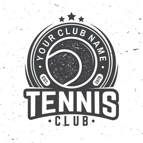 Tennis club. Vector illustration. 13275427 Vector Art at Vecteezy