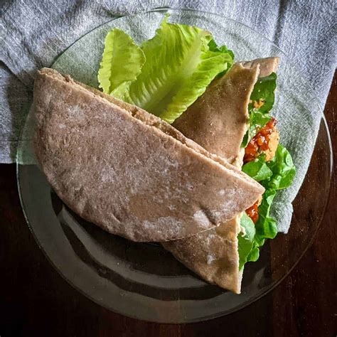 Pocket Pita Bread with Teff Flour • BITTERTREATS