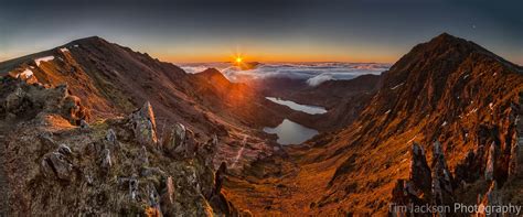 Snowdon Sunrise Panorama | Tim Jackson Photography | Buy Photographic ...