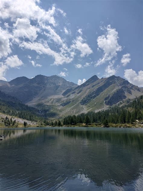 A View of a Lake from a Mountain · Free Stock Photo