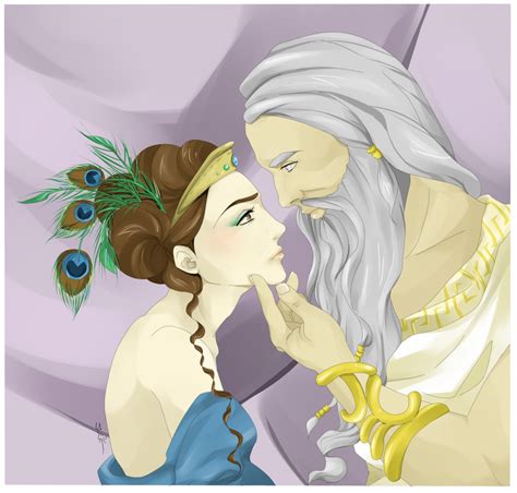 Zeus and Hera by juli3e on DeviantArt