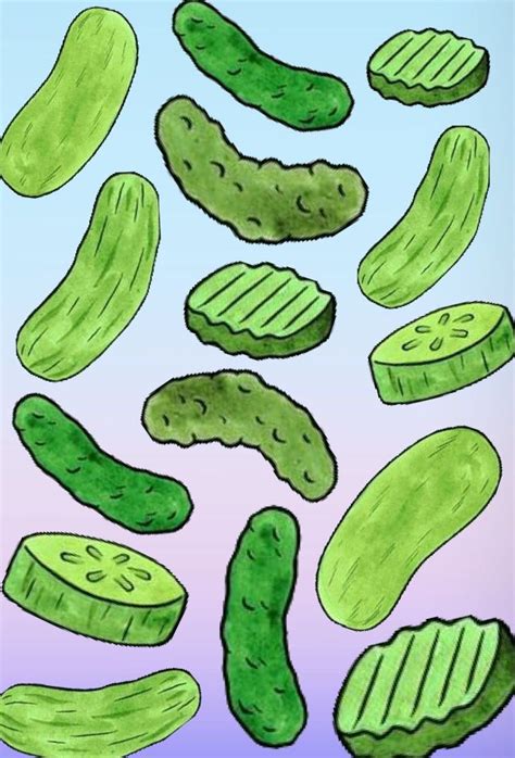 Pickle wallpaper! | Abstract line art, Pickle background, Graphic ...