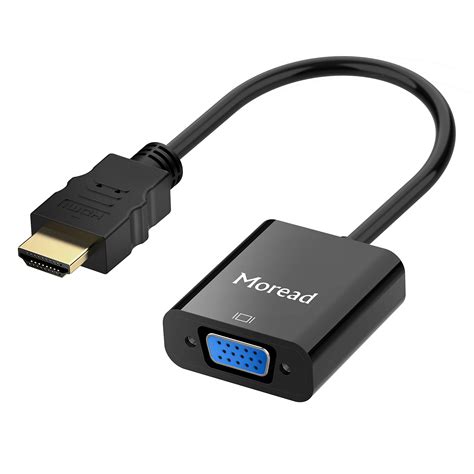 Buy HDMI to VGA, Gold-Plated HDMI to VGA Adapter (Male to Female) for ...